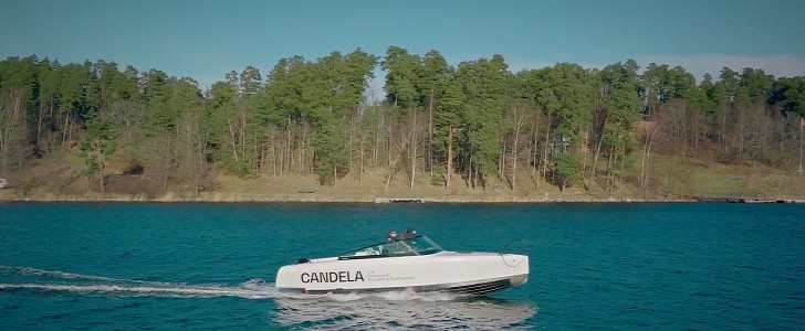 The Candela C-8 successfully flew for the first time