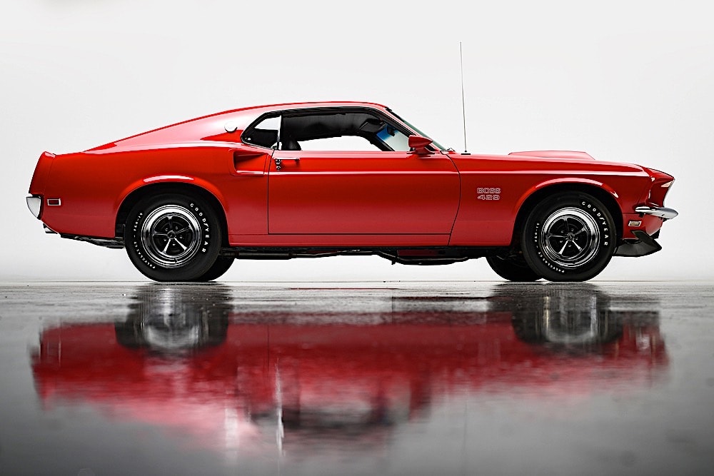 Candy Red 1969 Mustang Boss 429 the Sweet Treat of Day - autoevolution