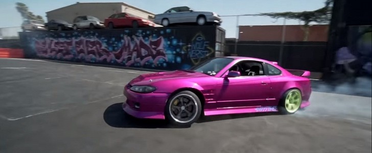 Engine swapped Nissan S15 Silvia