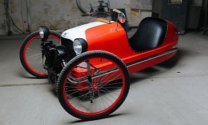 Can’t Afford a Morgan? How about This Three-Wheeled Bicycle Instead?