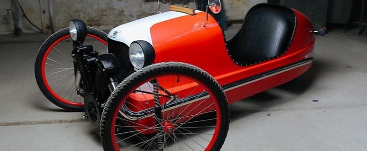 Can’t Afford a Morgan? How about This Three-Wheeled Bicycle Instead?
