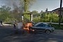 Car Fire Caught on Google Maps Looks Like GTA V in Real Life