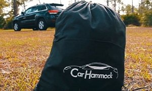 Car Hammock Is the In-Car Bed You Didn’t Know You Needed
