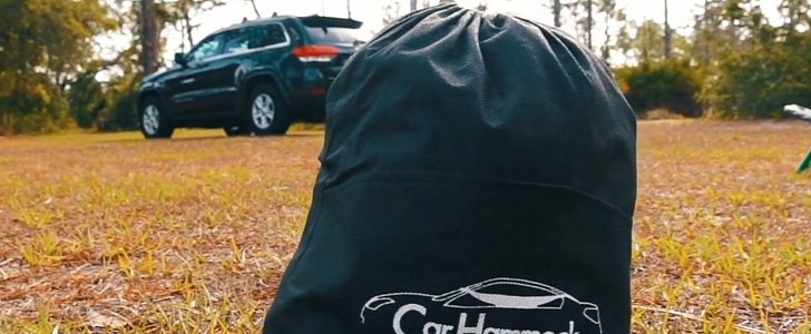 Startup offers the Car Hammock to frugal travelers and youths