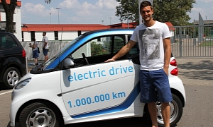 car2go smart fortwos Hit 1,000,000 Electric Kilometers Mark in Stuttgart