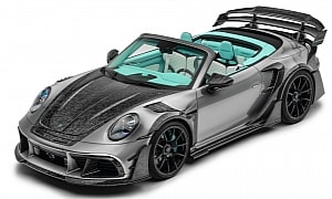 Carbon and Horsepower: The 888-HP Cabrio Mansory 911 Turbo S Is Out to Prey on Hypercars