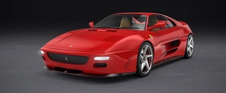 Carbon-Body Ferrari F355 Reimagined By Evoluto Automobili