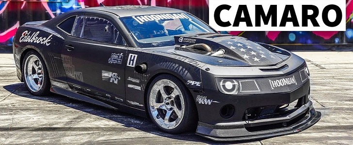 Carbon-Clad Camaro "Coalmaro" With 6.6L Duramax Diesel Is an Epic Smoke Show