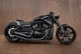 Carbon-Clad Harley-Davidson No. 1 Is All Sorts of Custom Black