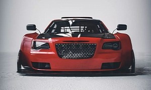 Carbon Fiber Chrysler 300 Becomes “E.V.A.S.I.V.E,” Figures Out Modern Derelict