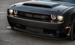 Carbon Fiber Galore: Widebody Dodge Challenger Gets SpeedKore Goodies