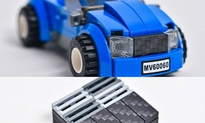 Carbon Fiber Legos Are 21st Century Wraps for Your Lego Car