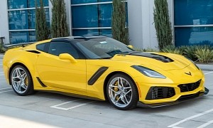 Carbon-Yellow Corvette ZR1 Is Hot Enough to Make Bumblebee Retire His Camaro