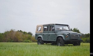 Carefully Remastered Land Rover Defender 110 Shows the Importance of an LS3
