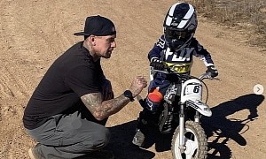 Carey Hart’s Adorable 4-Year-Old Son Is Future Motorcross Champ Material