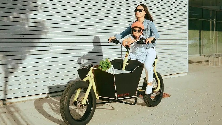 Cargo Buddy Is a Stylish Cargo E-Bike With Wide Tires and a Bosch CX Motor  - autoevolution