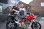 Carl Fogarty Gets a Ducati Hypermotard S for Personal Use