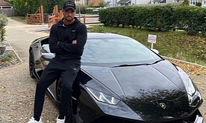 Carl Woods Speeds His Lamborghini Huracan, Calls It “Batmobile”
