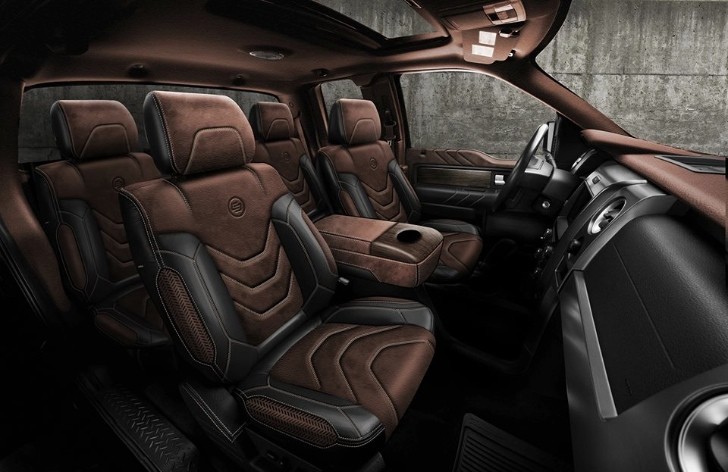 2014 Ford F-150 interior by Carlex Design