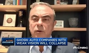 Carlos Ghosn Showers Elon Musk and Tesla With Praise, But Not His Former Company
