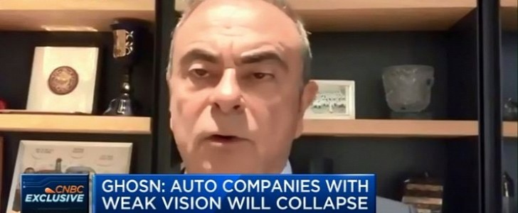 Carlos Ghosn speaks from exile, to share his thoughts on the future of the auto industry