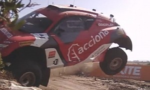 Carlos Sainz Sr. Involved in Huge Extreme E Crash