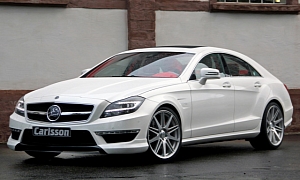 Carlsson Mercedes CLS63 AMG Red and White Dream