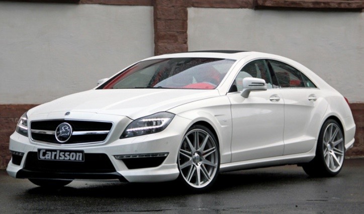 Mercedes CLS63 AMG Red and White Dream