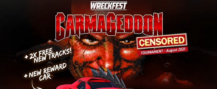 The new Carmageddon tournament in Wreckfest