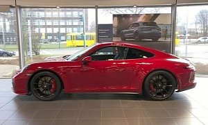 Carmine Red 2018 Porsche 911 GT3 Touring Package Is Beautifully Understated