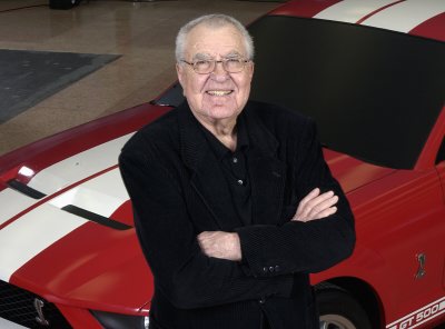 Carroll Shelby and the 2010 Ford Mustang Shelby GT500
