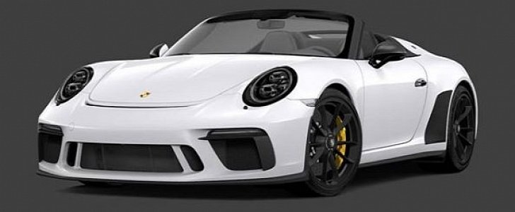Carrara White Porsche 911 Speedster