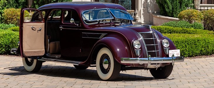 1935 Chrysler Imperial Airflow C2 sedan owned by Carroll Shelby and Steve McQueen