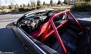 Carrozzeria Does a Custom Roll Cage for Convertible M3