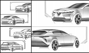 ‘Cartoon’ 2025 Alfa Stelvio Meets EV Foes in the 2025 Alpine GTX and 2026 Polestar 6