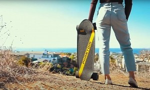 Carve Through Town on the Powerful and Fun Phantom E-skateboard