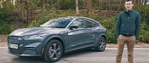 Carwow's Mat Watson Reviews the RHD 2021 Ford Mustang Mach-E, Overall Likes It