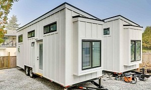 Cascadia Tiny Home Can Serve as a Blank Canvas for Your Dream Mobile Abode