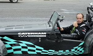 Caterham and Terry Grant Set New Guinness Record for Donuts in a Car