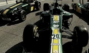 Caterham Releases Official Hooning Video ahead of F1 Debut