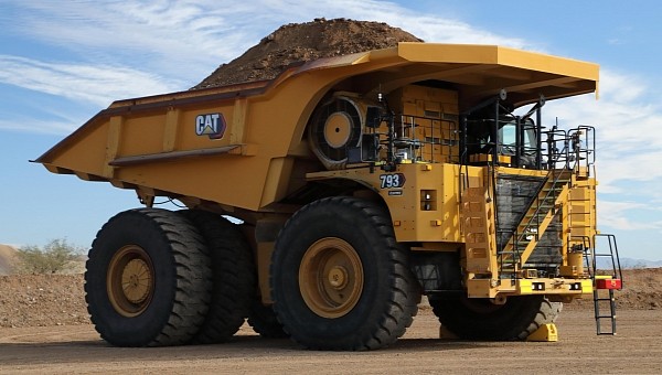 Caterpillar has demonstrated its first battery-electric large mining truck