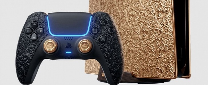 PlayStation 5 Limited Editions with black carbon, leather or gold