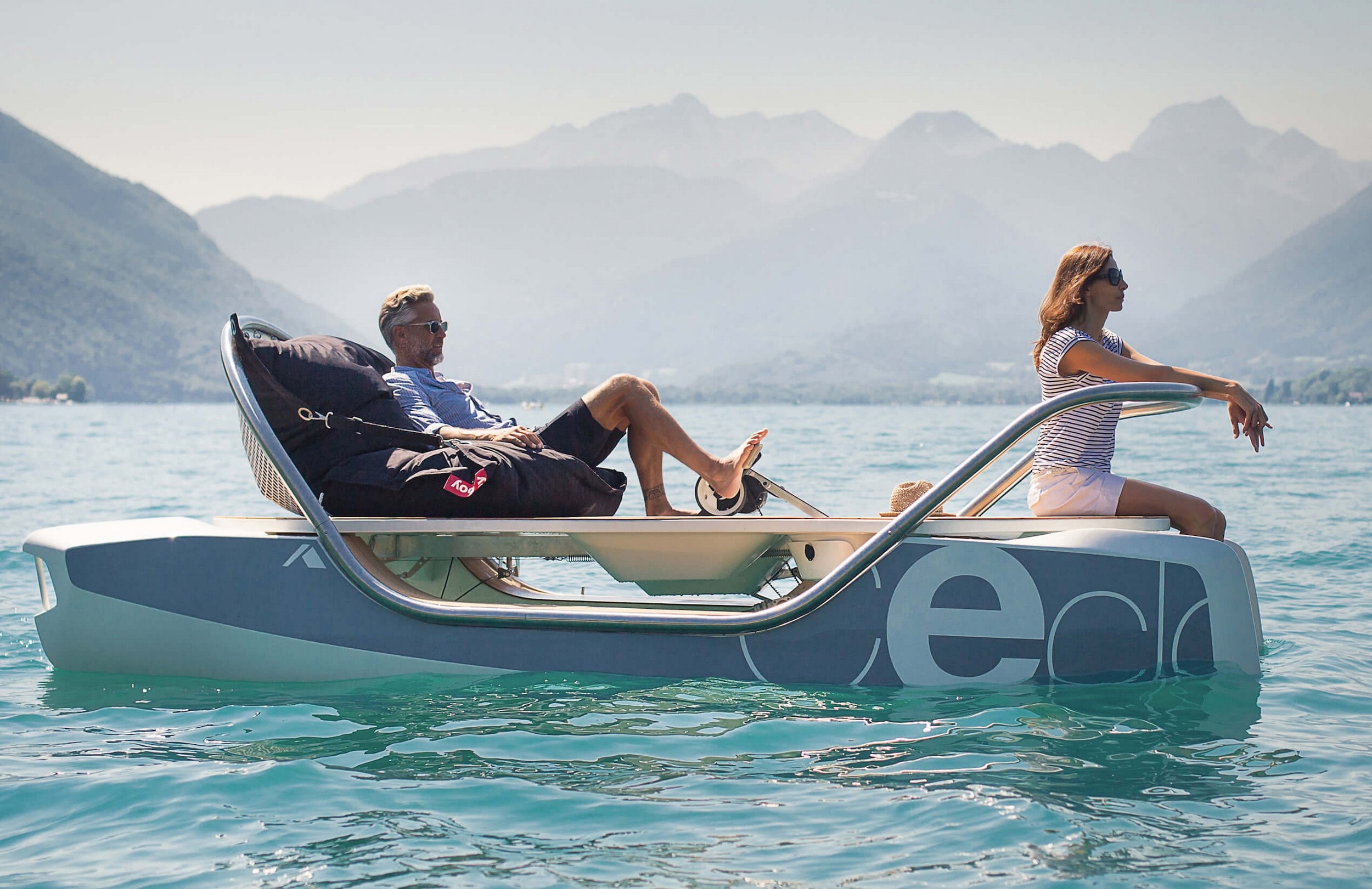 Ceclo Original Hybrid Catamaran Pedal Boat Challenges Lifestyle Norms for  Little Cash - autoevolution