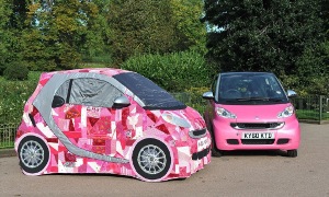 Celebrities Create Patchwork smart pink passion