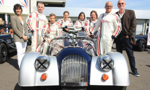 Celebrities Going to Race for Charity at Silverstone Classic