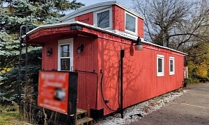 Century-Old Train Car-Limo Hybrid Becomes a Quirky Tiny Home