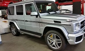 Ceramic Brakes on Mercedes G63 AMG Look Amazing in Real-Life Photos