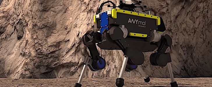 CERBERUS is a robotic system meant to explore caves and such