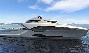 “Cercio” Is a Morphing Private Superyacht with Room for a Beach Club and Spa