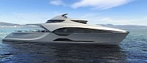 “Cercio” Is a Morphing Private Superyacht with Room for a Beach Club and Spa
